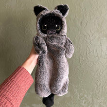 Load image into Gallery viewer, Large Frosted Black Cat